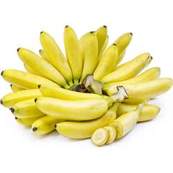 Elaichi Kela/ Velchi Banana/ Poovan Banana/ Small Yelakki Fruit - 6 pcs